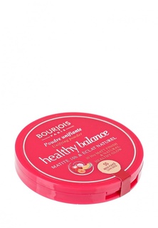 Пудра Bourjois Выравнивающая Компактная Healthy Balance 55 тон beige fonce