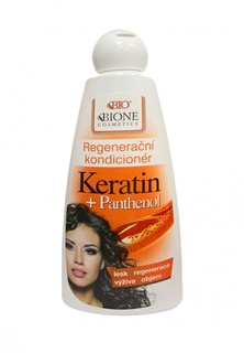 Кондиционер Bione Cosmetics Регенерирующий для волос Пантенол +Кератин