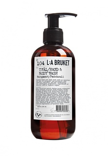 Жидкое мыло La Bruket 104 BERGAMOT/PATCHOULI 250 мл