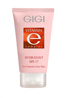 Крем увлажняющий Gigi GIGI Vitamin E для нормальной и сухой кожи SPF17, 250 мл