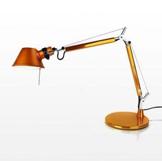 Настольная лампа "Tolomeo micro tavolo - Halo Anodized bronze" Artemide