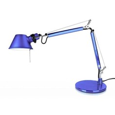 Настольная лампа "Tolomeo micro tavolo - Halo Anodized blue" Artemide
