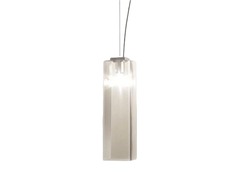 Подвесной светильник tubes (vistosi) серый 13.0x40.0x13.0 см.