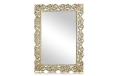 Зеркало бергамо (francois mirro) бежевый 84.0x115.0x4 см.