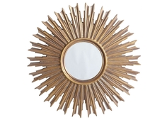 Зеркало эллисон (francois mirro) золотой 100.0x100.0x5.0 см.
