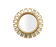 Зеркало эштон (francois mirro) золотой 86.0x86.0x4 см.