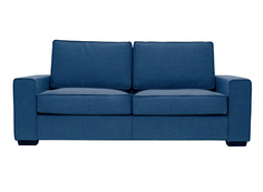 Диван-кровать hallstatt (myfurnish) синий 200x80x82 см.