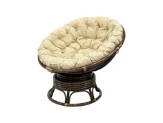 Кресло механическое papasan (ecogarden) коричневый 115x95x101 см.