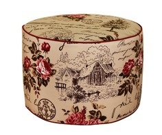 Пуфик круглый с ручкой Fresca Design