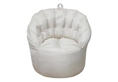 Уличное Кресло- пуф "White Pearle" Fresca Design