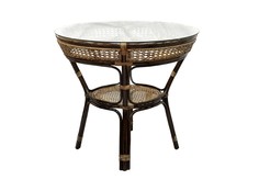 Стол обеденный java (ecodesign) коричневый 75 см.