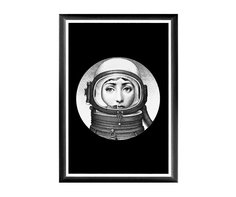 Арт-постер лина , версия космос (object desire) черный 46.0x66.0x2.0 см.