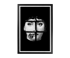 Арт-постер лина , версия пленительный образ (object desire) черный 46.0x66.0x2.0 см.