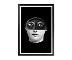 Арт-постер лина , версия карнавал (object desire) черный 46.0x66.0x2.0 см.