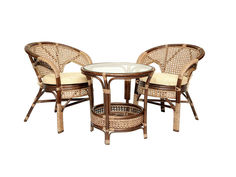 Комплект кофейный пеланги (ecodesign) коричневый 66x78x70 см.