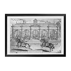 Арт-постер «новейший метод конного искусства», гравюра 5 (object desire) серый 66.0x45.0x2.0 см.