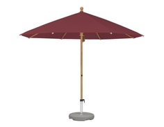Уличный зонт piazzino (glatz) красный 275 см.