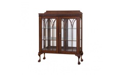 Витрина (satin furniture) коричневый 109x131x31 см.