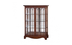 Витрина (satin furniture) коричневый 98x132x33 см.