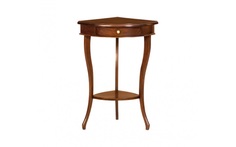 Консоль угловая (satin furniture) коричневый 55x74x44 см.
