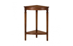 Консоль угловая (satin furniture) коричневый 55x75x36 см.