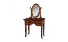 Туалетный столик (satin furniture) коричневый 140x80x40 см.