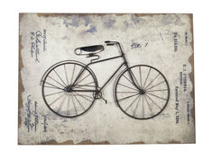 Декоративное настенное панно "Bicycle Story" DG