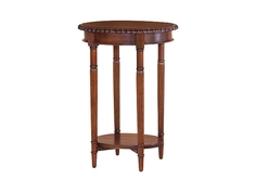 Стол овальный (satin furniture) коричневый 49x68x34 см.
