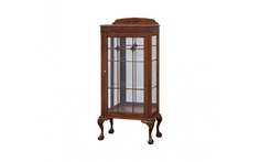 Витрина (satin furniture) коричневый 58x129x30 см.