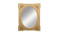 Зеркало eleonora (etg-home) бежевый 80x100x3 см.