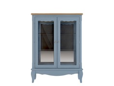 Шкаф двухстворчатый leontina (etg-home) голубой 80.0x106.0x37.0 см.