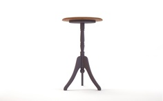 Круглый кофейный стол leontina lavanda (etg-home) фиолетовый 68.0 см.