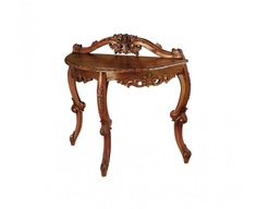 Консоль (satin furniture) коричневый 100x76x46 см.