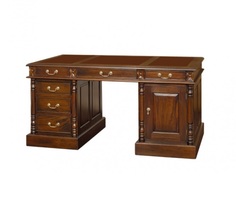 Стол письменный (satin furniture) коричневый 155x75x79 см.
