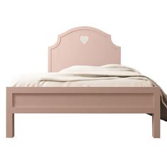 Кровать adelina (etg-home) розовый 125.0x135.0x195.0 см.