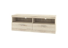 Тумба под тв oscar 2s2nl (анрэкс) бежевый 130x47x35.1 см.