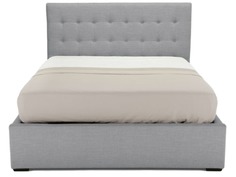 Кровать ideal 160*200 (ml) серый 176.0x120x212 см. M&L