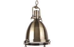 Подвесной светильник carvey brass (mak-interior) бронзовый 88 см. L Room