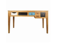 Рабочий стол aquarelle birch (etg-home) мультиколор 135.0x80.0x60.0 см. ​Cosiness