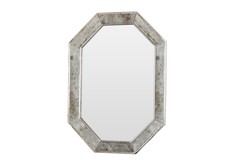 Зеркало ручной работы людовик (вогнуто внутрь) (bountyhome) серебристый 65.0x85.0x5.0 см.