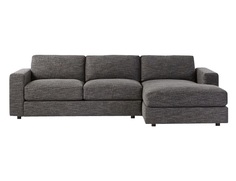 Угловой диван greisy (myfurnish) серый 250x79x158 см.