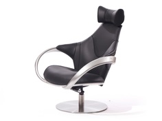 Кресло apriori r (actualdesign) черный 85.0x110.0x102.0 см.