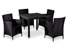 Комплект мебели (bigarden) черный 90x74x90 см.