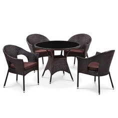 Комплект мебели (bigarden) коричневый 62x82x60 см.