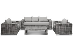 Комплект мебели тито (outdoor) серый 4 Si S