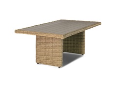 Обеденный стол бергамо (outdoor) бежевый 180.0x68.0x100.0 см. 4 Si S