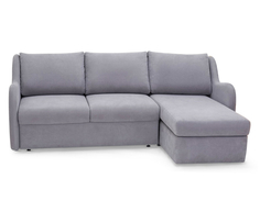 Угловой диван-кровать universal (myfurnish) серый 212x96x160 см.