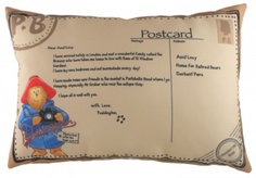 Подушка с принтом "Paddington Postcard" DG