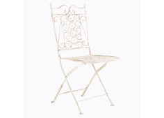 Складной стул «риволи» (object desire) белый 47.5x95.0x41.5 см.
