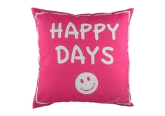 Подушка с надписью "Happy Days" DG